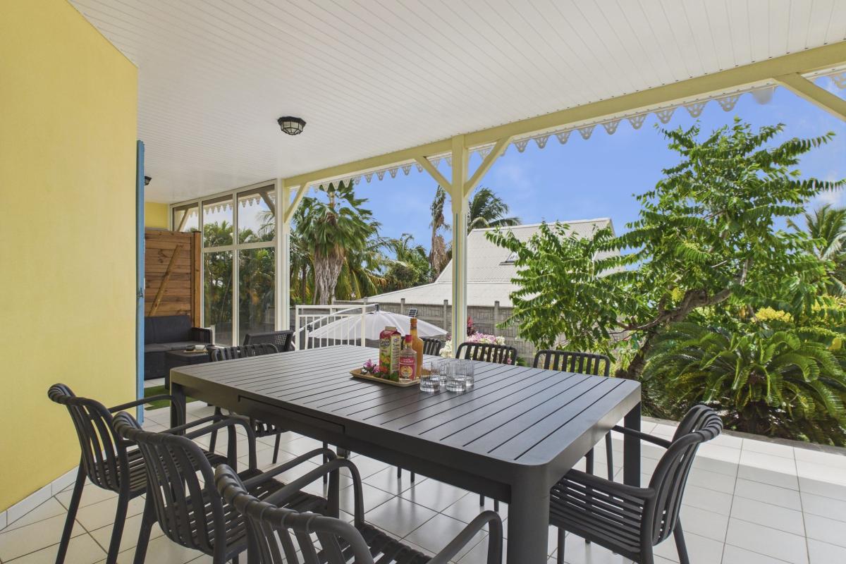 location villa 6 personnes  - terrase 